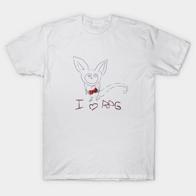 I LOVE RPG I T-Shirt by ARTEMIDA